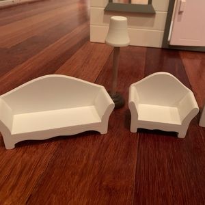 Pottery Barn Kids Dollhouse Accessories - Living Room